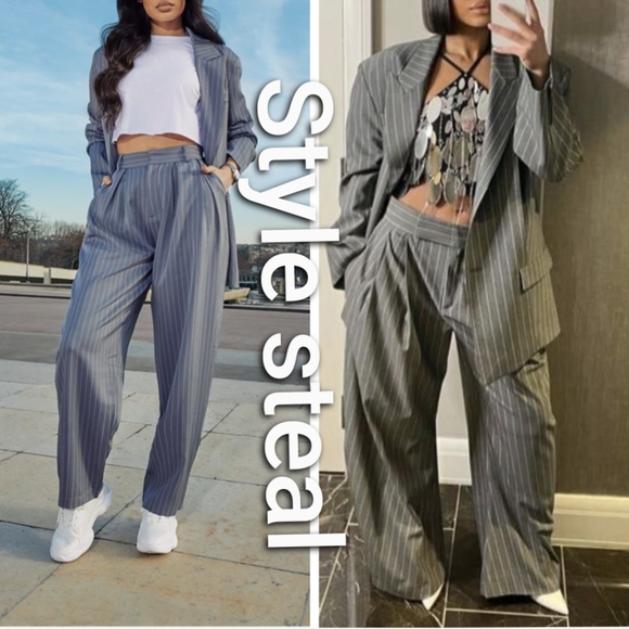 Pinstripe Pantsuit - Picture 6 of 6